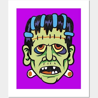 Frankenstein’s monster Posters and Art